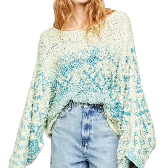 NEW ⭐️ Free People Midnight Beach Pullover Sweater ⭐️ Bundle Discounts - Picture 2 of 6